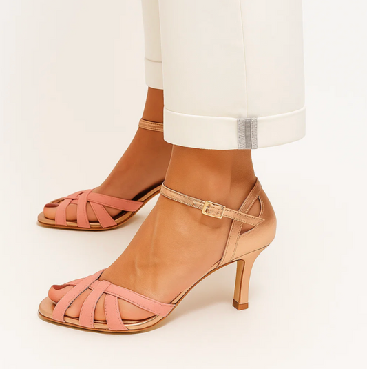 Kalista | Open Sandals with Stiletto Heel