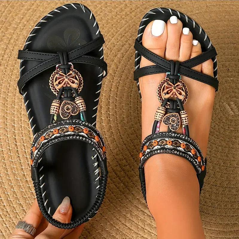 Bianca | Elegant Bohemian Sandals for Summer