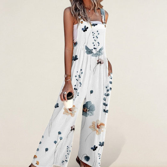 Comfortable Summer Sweater with Floral Pattern