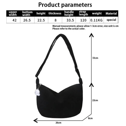 Cordura Side Bag for Women - Elegant and Functional