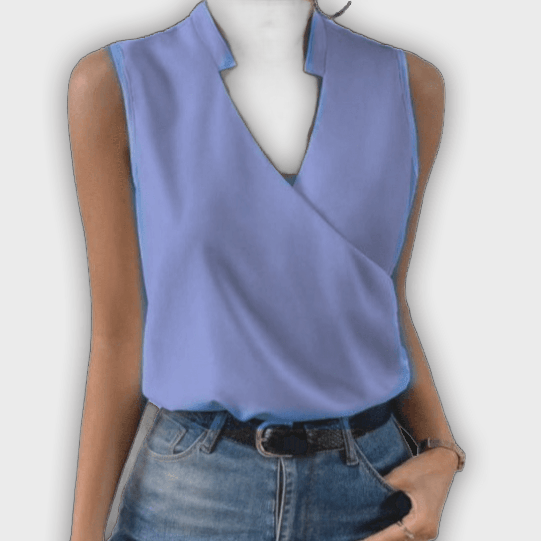 Summer V-Neck Top for Women