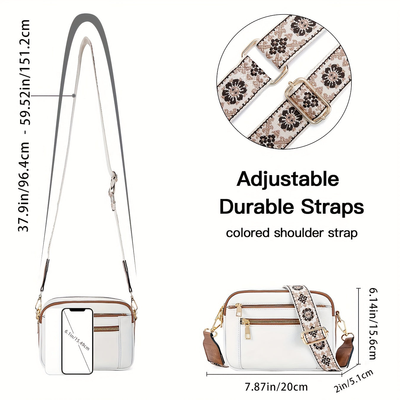 Retro Plant Leather Side Bag for Women - Laura Bag