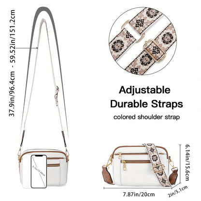 Retro Plant Leather Side Bag for Women - Laura Bag