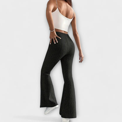 Elegant Women's Pants with Highlighted Cut