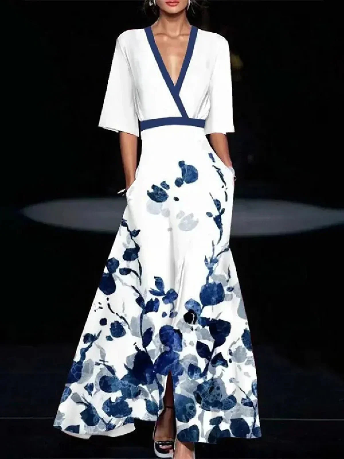 MIRIAM | Elegant Dress with Short Sleeves