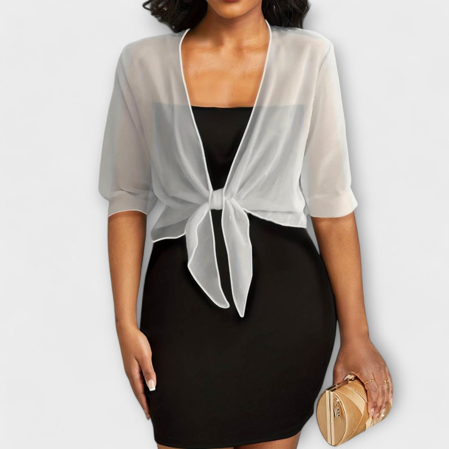 Olivia Open Front Shirt - Comfort and Elegance