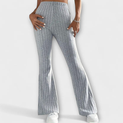 Elegant Women's Pants with Highlighted Cut