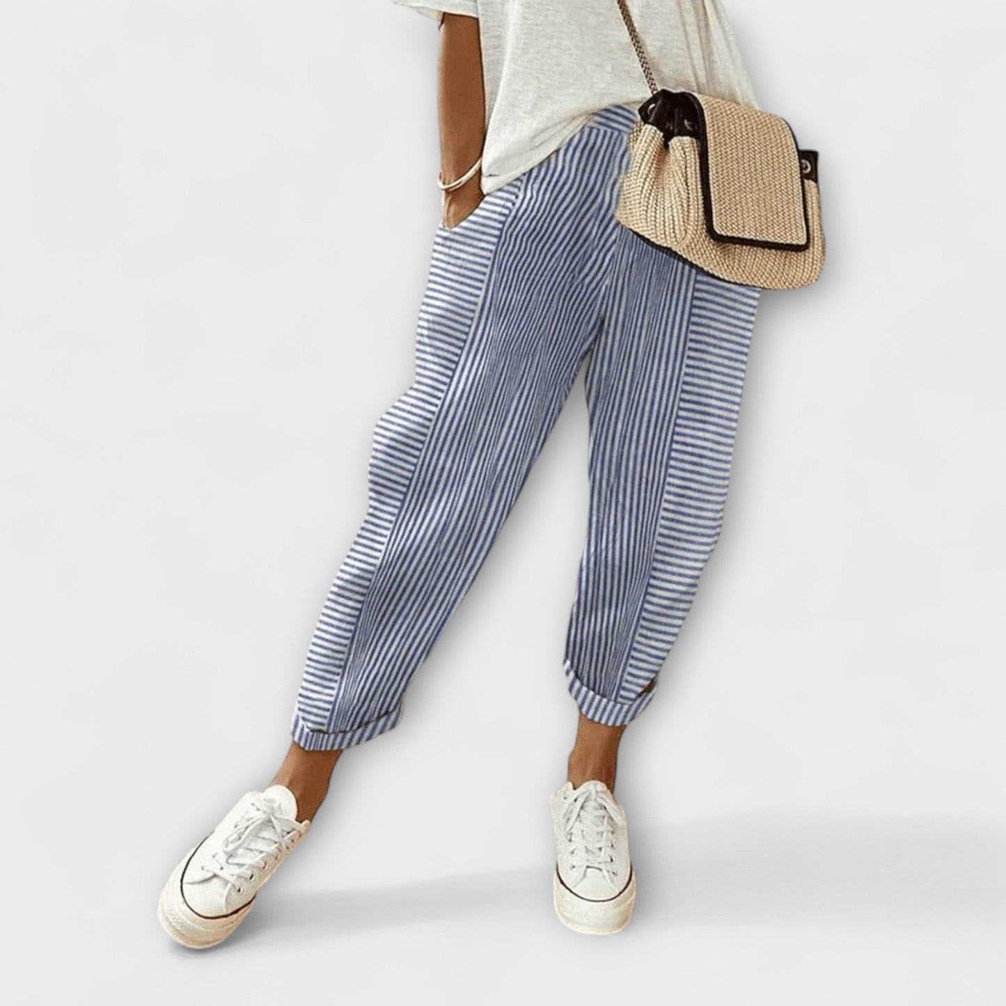 Comfortable and Stylish Striped Pants
