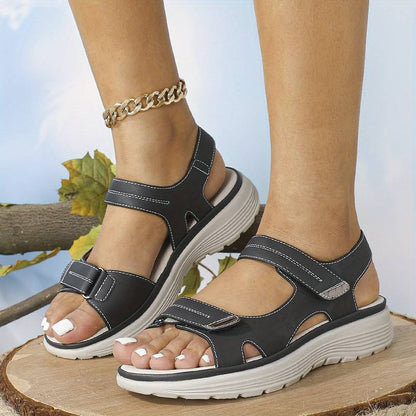 Comfort Sandals with Velcro Strap