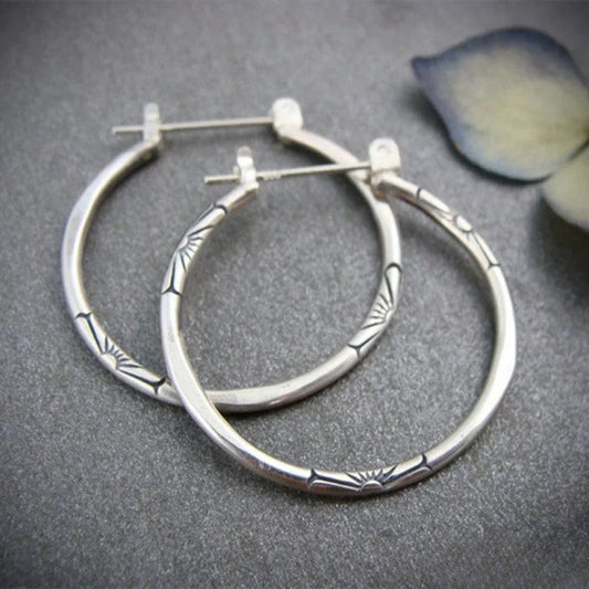 Silver Vintage Earrings