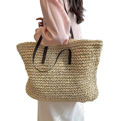 Laura's Woven Carry Bag - Functionality and Elegance