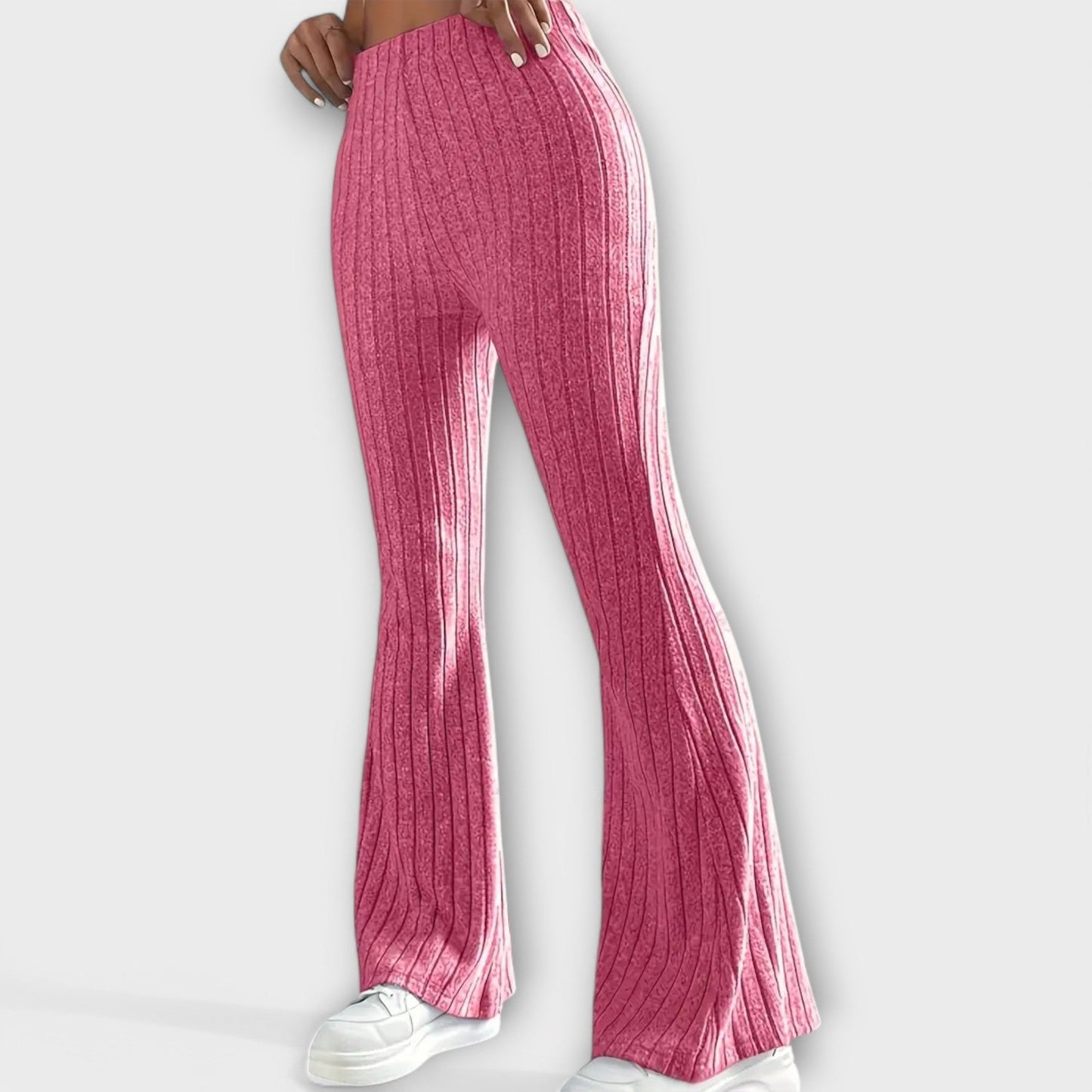 Elegant Women's Pants with Highlighted Cut