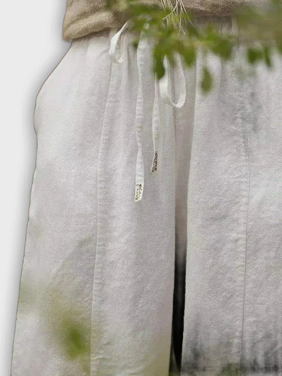 Comfortable Pure Cotton Pants in Elegant Design
