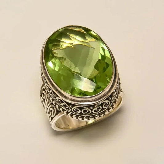 Classic Olive Ring