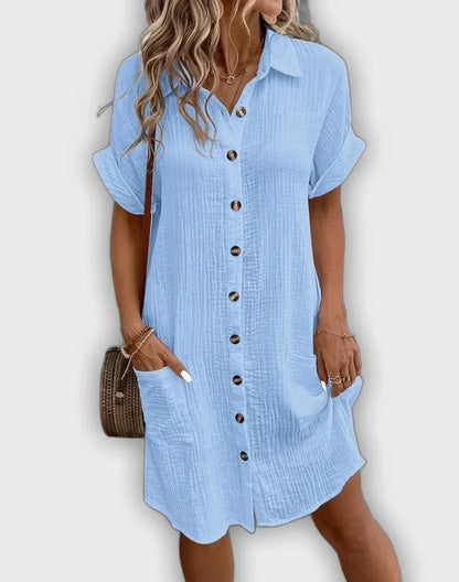 Santal™ Midi Dress for Summer - Elegant and Comfortable