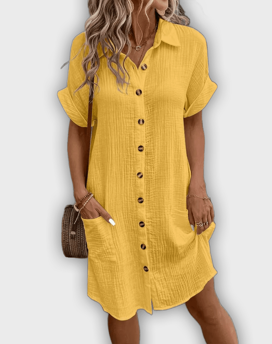 Santal™ Midi Dress for Summer - Elegant and Comfortable