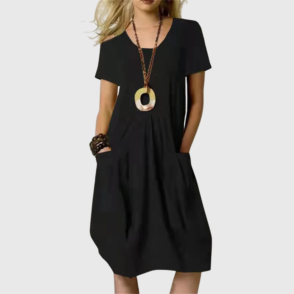 "Yisabela" | Casual Summer Dress with Pockets.