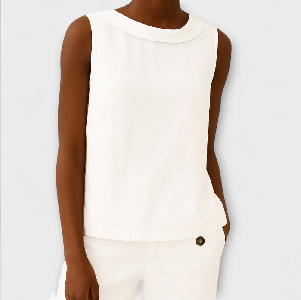 Elegant Summer Top Without Sleeves - Brianna