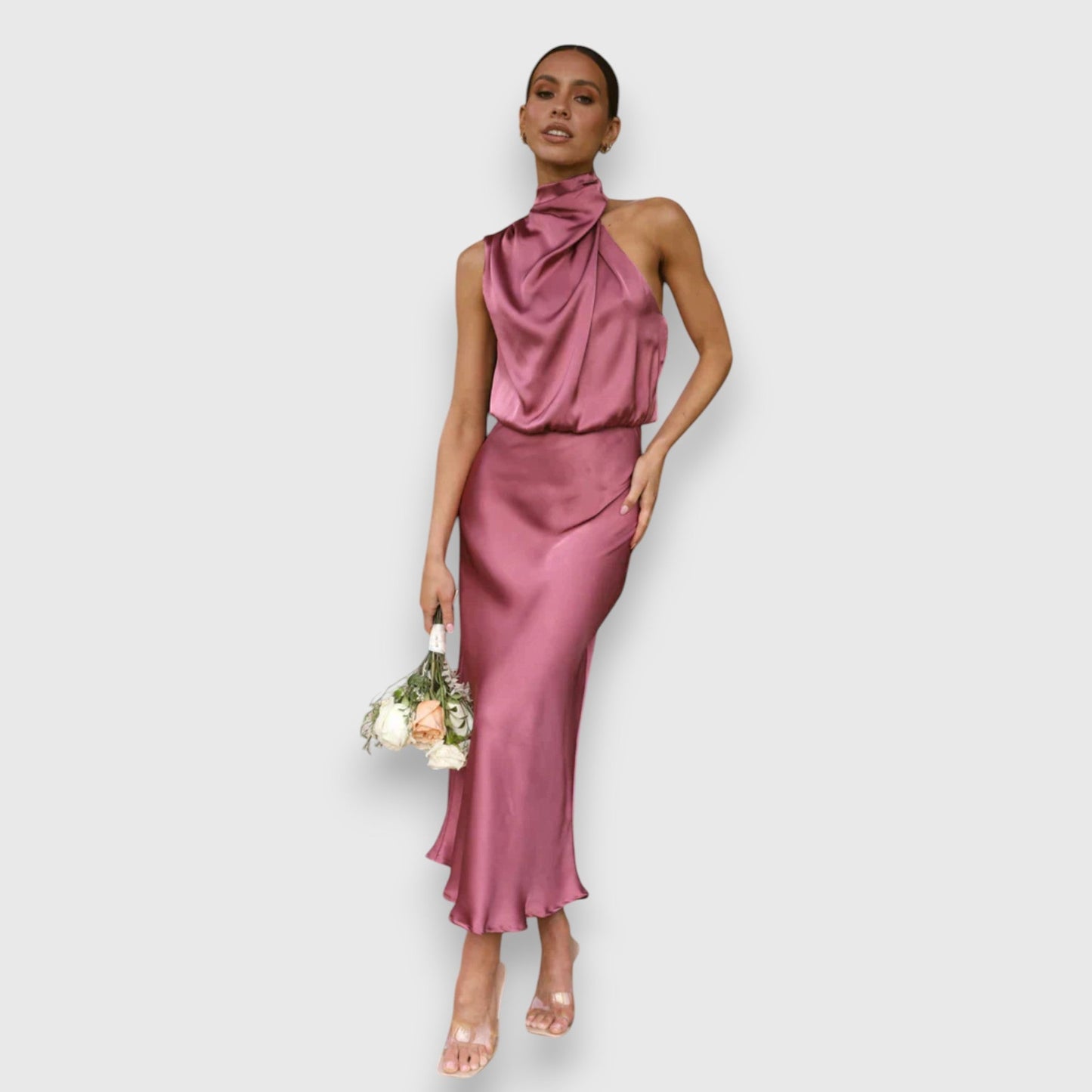 Elegant Zenaida Dress for Women in Medium Length