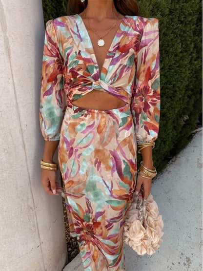 Danika | Elegant Dress with Cutout