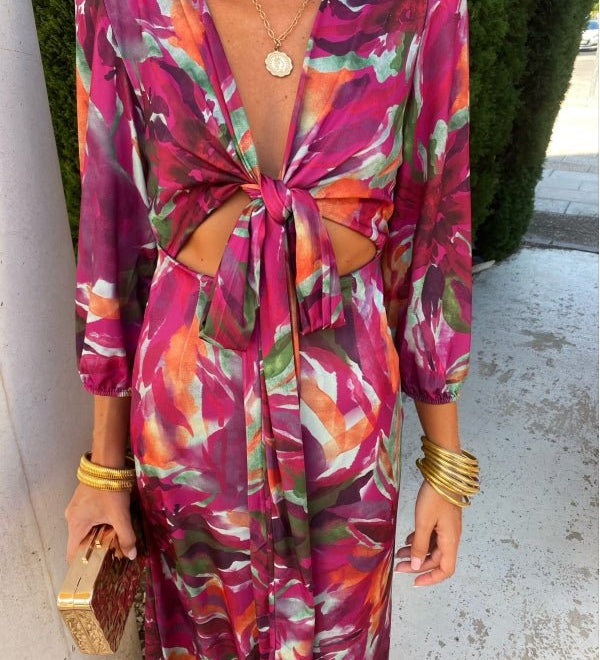 Danika | Elegant Dress with Cutout