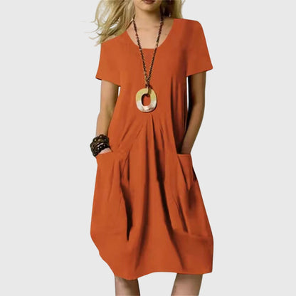 "Yisabela" | Casual Summer Dress with Pockets.