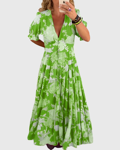 Dors | Summer Floral Dress with Elegance Pratica