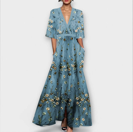 Jenna Maxi Dress - Comfortable and Elegant