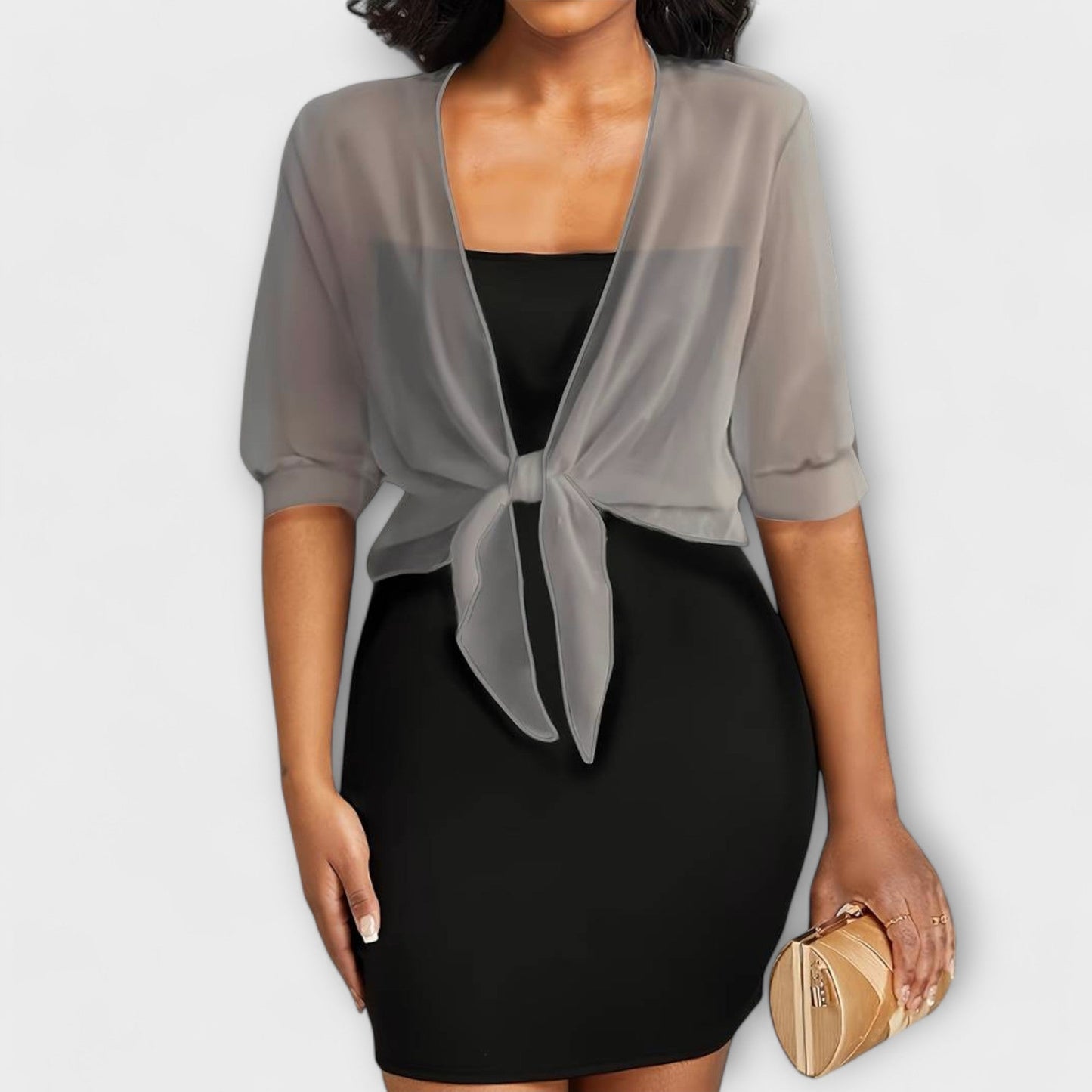 Olivia Open Front Shirt - Comfort and Elegance