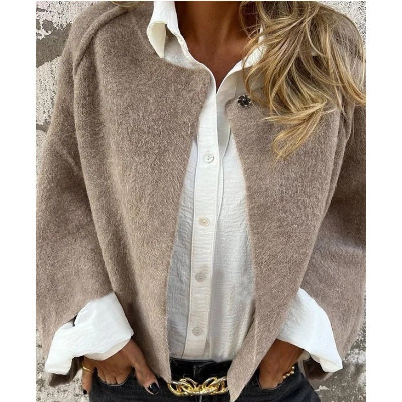 Amber™ | Cape with Elegant Flared Sleeves