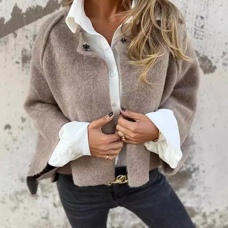 Amber™ | Cape with Elegant Flared Sleeves