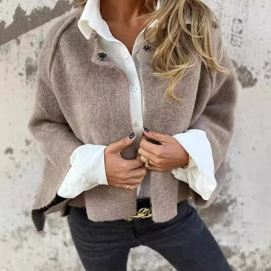 Amber™ | Cape with Elegant Flared Sleeves