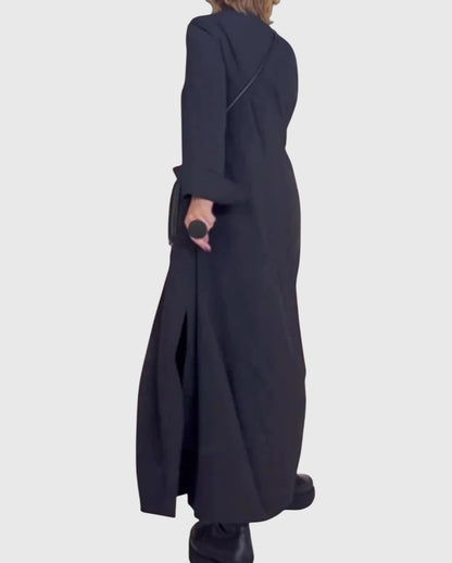 "Elena" | Elegant dress made of soft velvet.