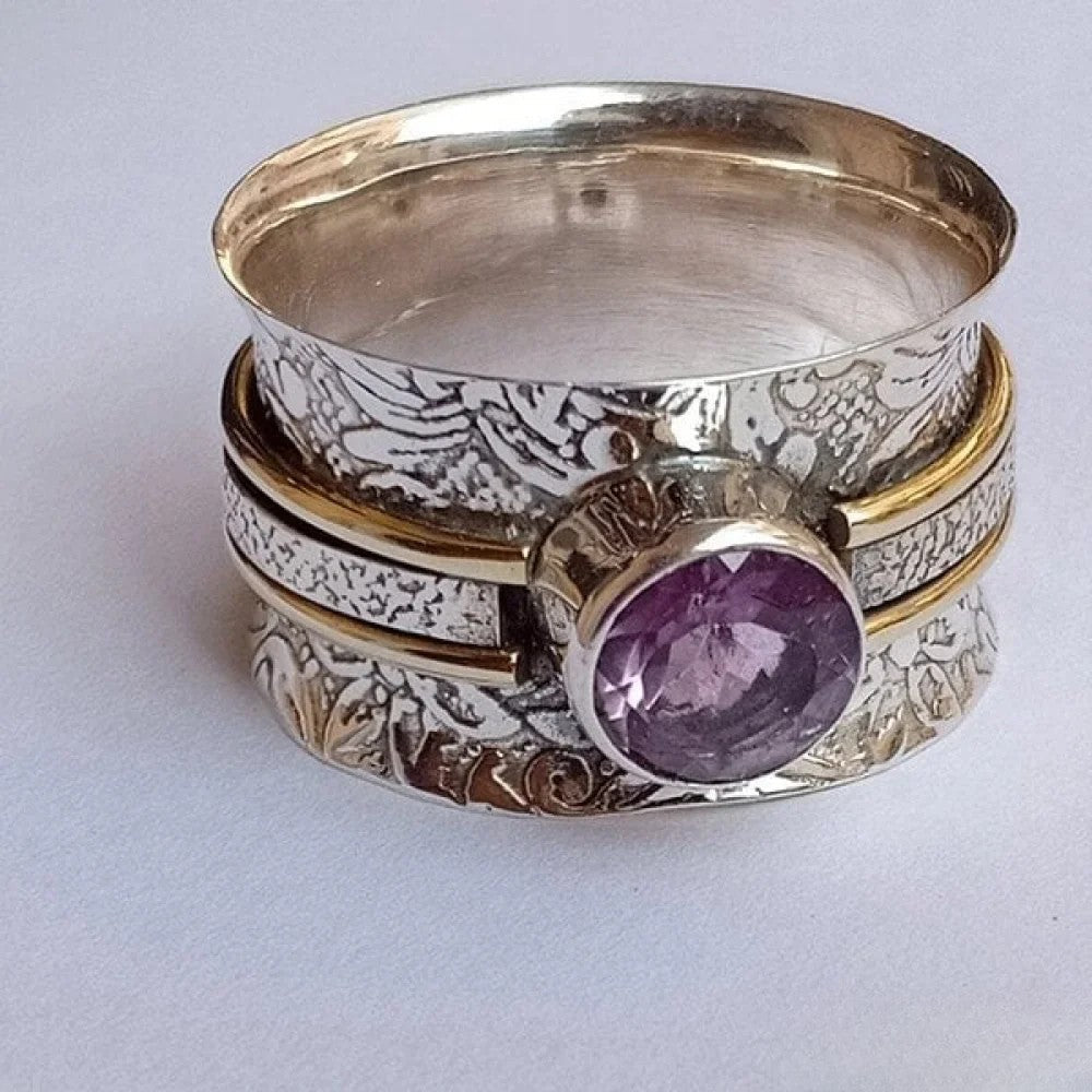 Bohémian Crystal Meditation Ring