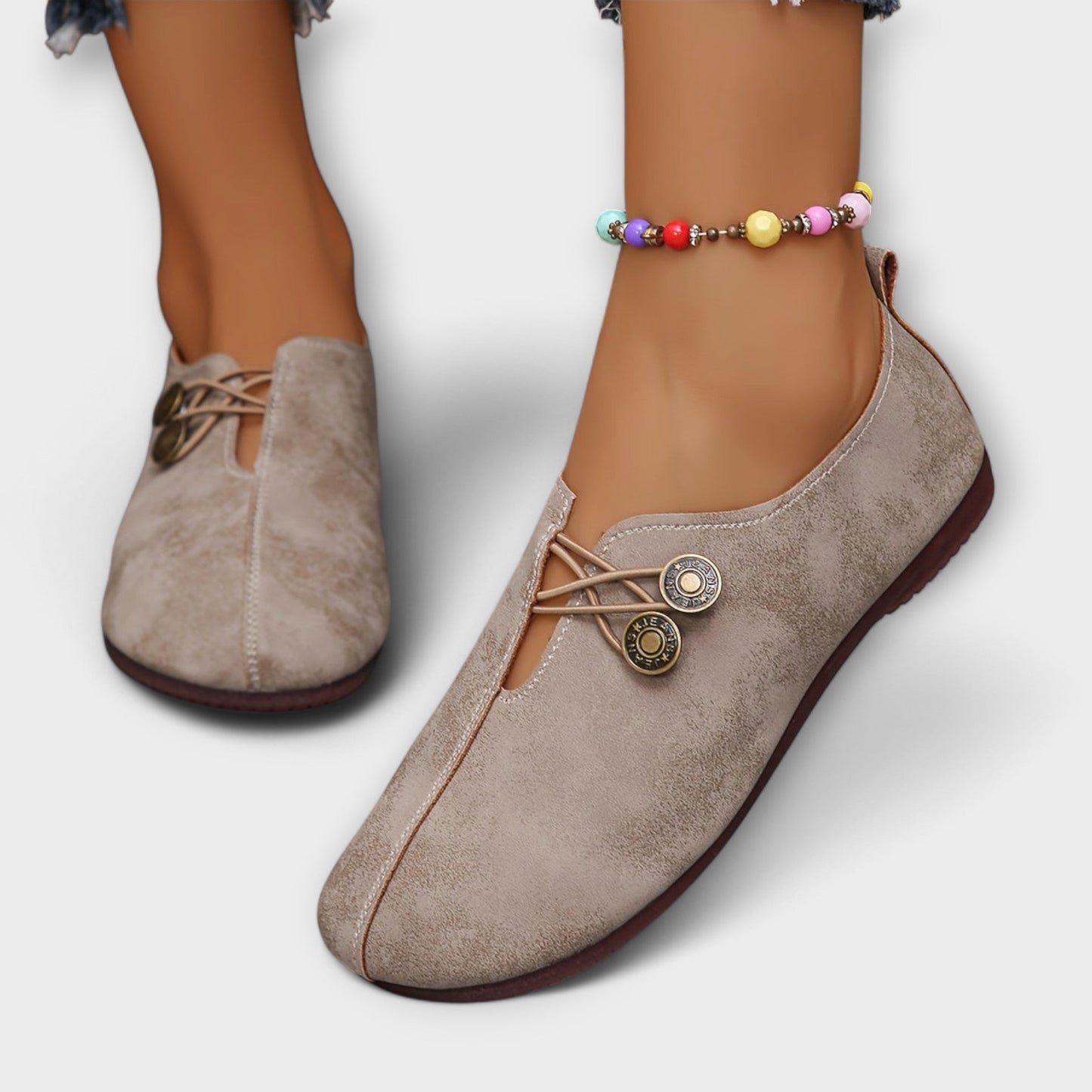 Naira Loafer Suede Shoes - Comfort and Elegance in Every Step