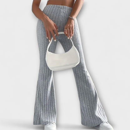 Elegant Women's Pants with Highlighted Cut