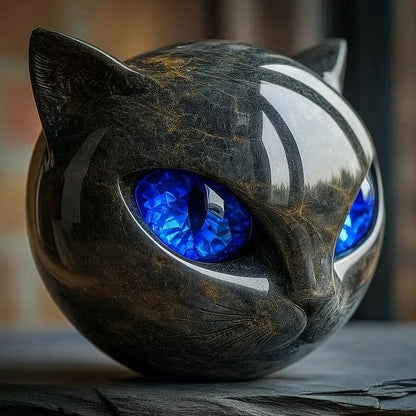 Lovera | Mysterious Black Cat Sculpture