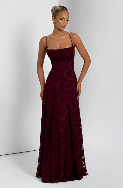 Francisa™ | Maxi Dress with Lace