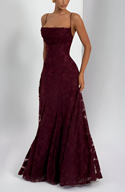 Francisa™ | Maxi Dress with Lace