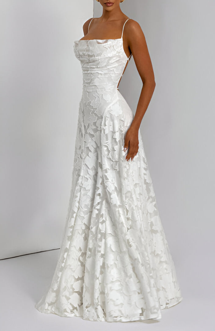 Francisa™ | Maxi Dress with Lace