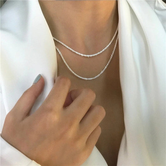 Sterling Silver 925 Star Pendant - Elegant Jewelry for Women