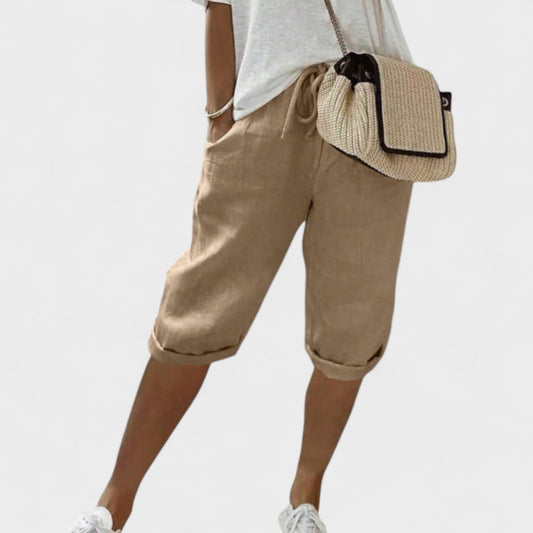 Fresh and Elegant Linen Shorts