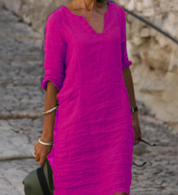 Isabella - Summer Dress with Belly Coverage