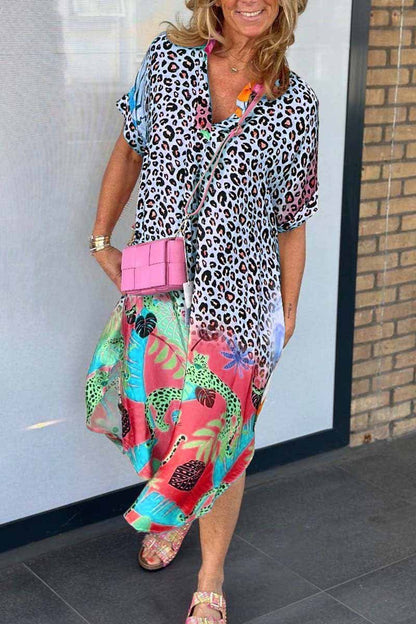 Kaitlyn™ Summer Dress with Tiger Print