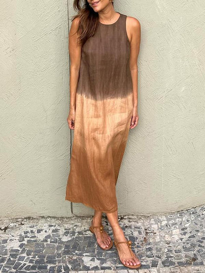 Mira™ | Elegant Print Dress