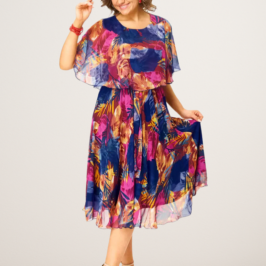 Comfortable Chiffon Dresses in Plus Sizes
