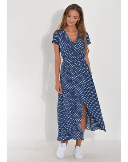 Susan - Elegant Dress with V-Neck
