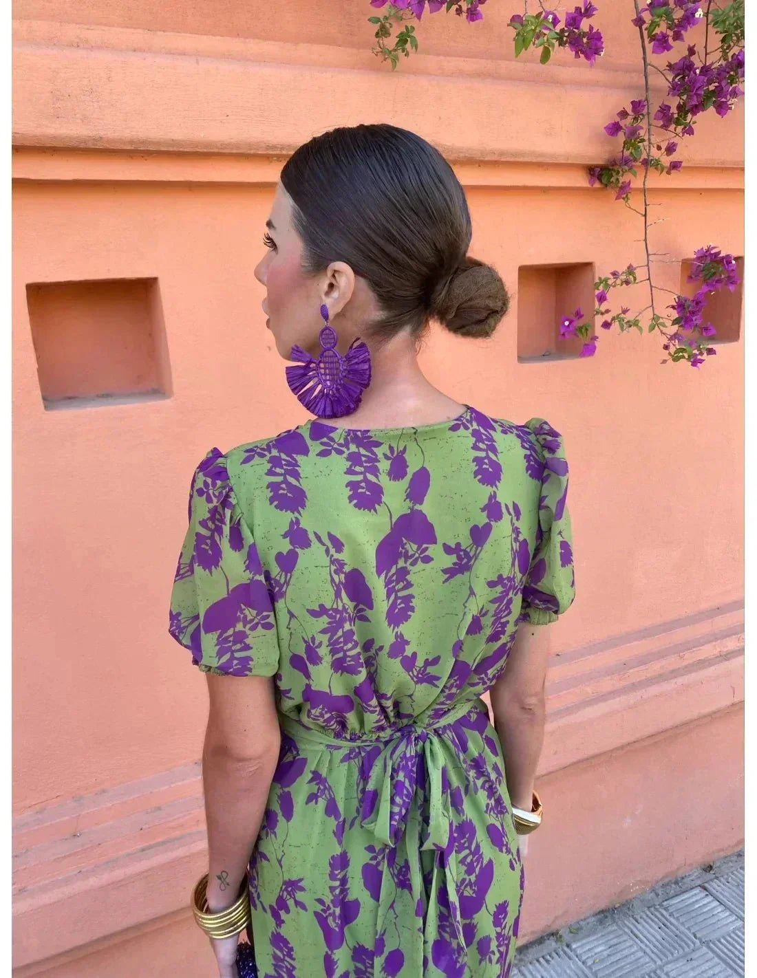 MELIS | Elegant Printed Dress