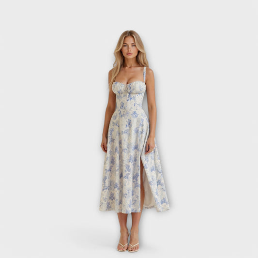 Midi Dress with Pockets - Kiona