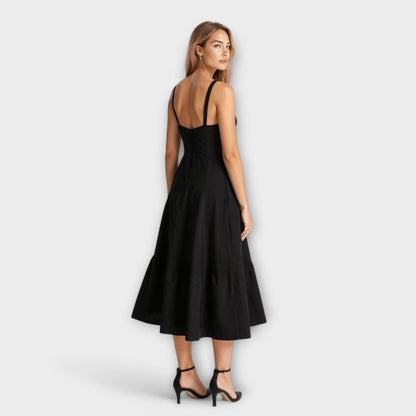 Midi Dress with Pockets - Kiona